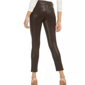Jen7 Chocolate Coated Ankle Skinny Jeans